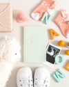 Baby Passport on a themed background