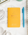 Recipe Passport on a themed background