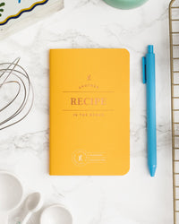 Recipe Passport on a themed background