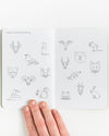 Kids Hike Passport on a cream background