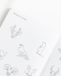 Kids National Park Passport on a themed background