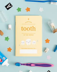 Kids Tooth Passport on a themed background