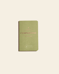 Campground Passport on a cream background