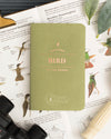 Bird Passport on a themed background