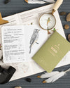 Bird Passport on a themed background