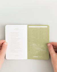 Bird Passport on a themed background