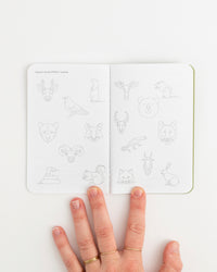Campground Passport on a themed background