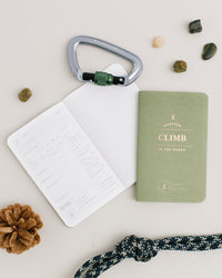 Climb Passport on a themed background