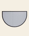 Letterfolk Half Moon Tile Mat in White