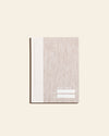 Abridged Journal in Oatmeal on a cream background