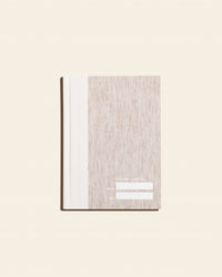 Abridged Journal in Oatmeal on a cream background