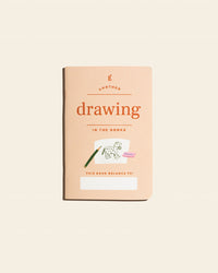 Kids Drawing Passport on a cream background