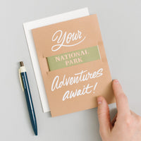 Passport "Adventure" Greeting Card - Letterfolk