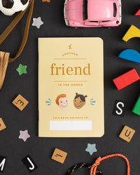 Kids Friend Passport on a themed background