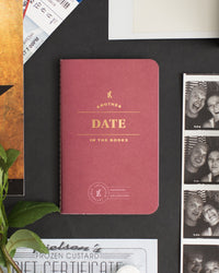 Date Passport on a themed background