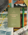 National Park Passport on a themed background