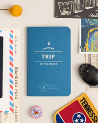 Trip Passport on a themed background