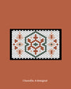The Letterfolk Eclectic Tile Bundle on a Tile Mat Design on a mink background. 