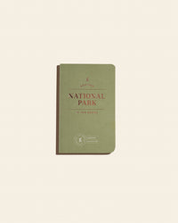 National Park Passport on a cream background