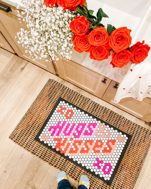 Tile mat from letterfolk