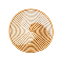 Natural Swirl Woven Bowl - Letterfolk