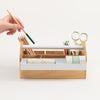 Wood Desk Caddy - Letterfolk