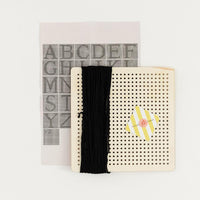 Peg Board Stitch Kit - Letterfolk