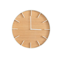 Elemental Wood Wall Clock - Letterfolk