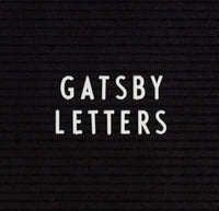 Additional Gatsby Letter Set - Letterfolk