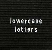 Additional Sans Lowercase Letter Set - Letterfolk