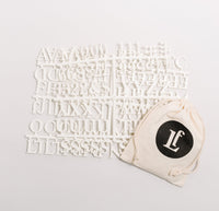Additional Roman Letter Sets - Letterfolk