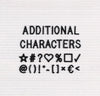 Additional Character Set - Letterfolk