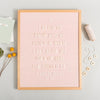 The Writer Blush - Letterfolk