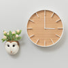 Elemental Wood Wall Clock - Letterfolk