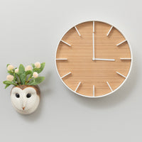 Elemental Wood Wall Clock - Letterfolk